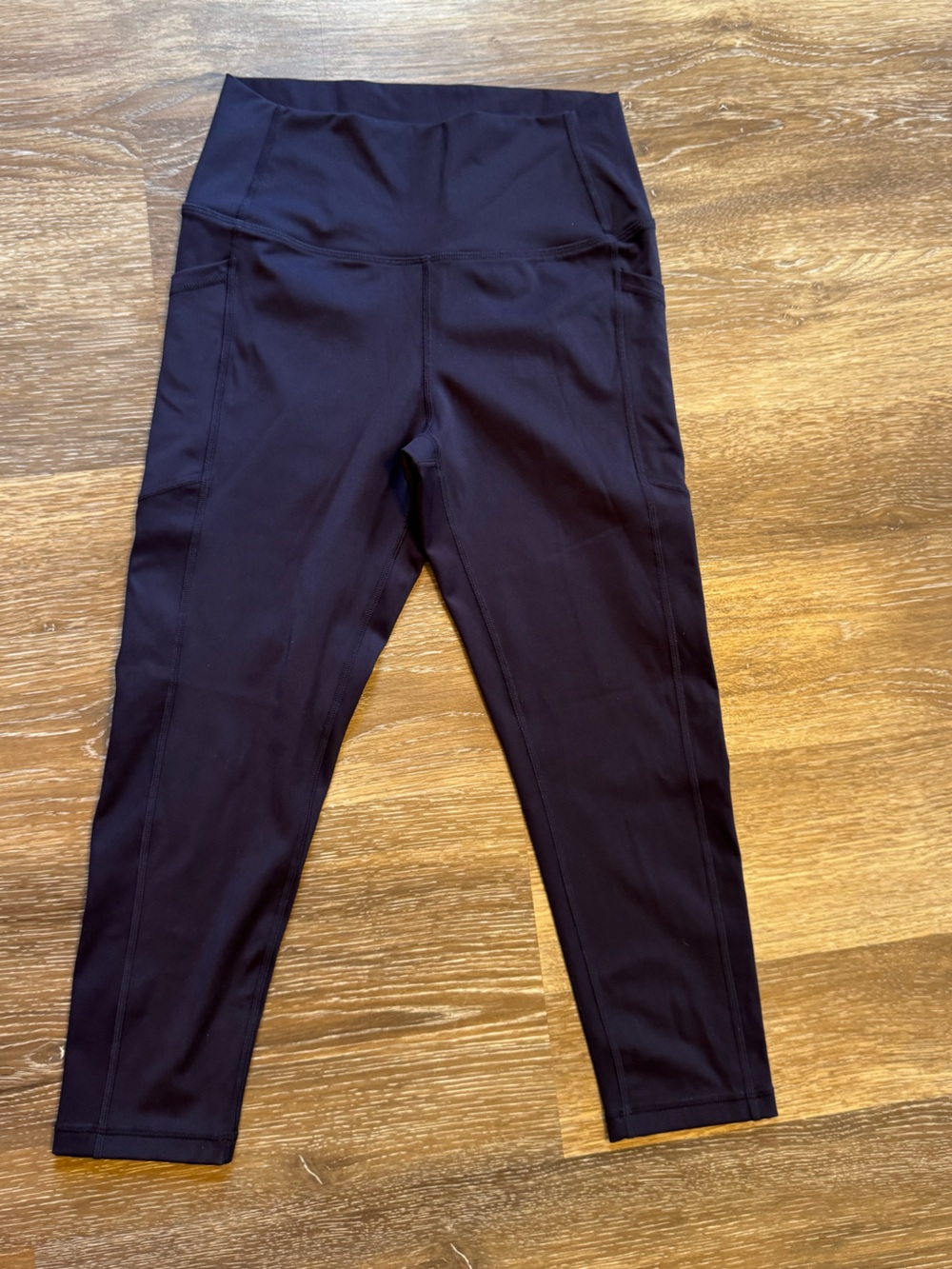 ZYIA set of 2 Black & Navy Activewear Leggings Sz 6-8 - Picture 10 of 16
